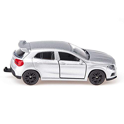 siku 1503, Mercedes-Benz GLA 45 AMG, Metal/Plástico, Plateado, Vehículo de juguete para niños, Apertura de puertas, Enganche para remolque