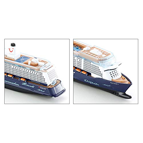 siku 1724 Crucero Mein Schiff 3, No flota, 1:1400, Metal/Plástico, Azul/Blanco