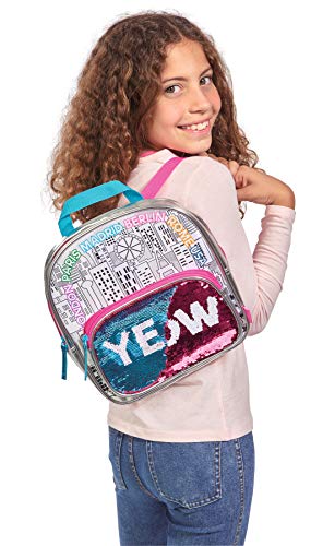 Simba 106374266 Color Me Mine Swap Back Pack - Bolsa para pintar, diseño con lentejuelas reversibles