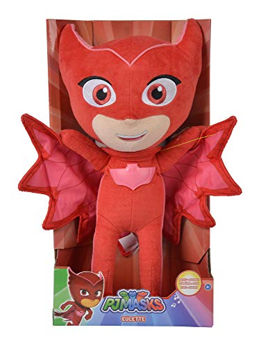 Simba 109402077 – PJ Máscaras Función Peluche eulette