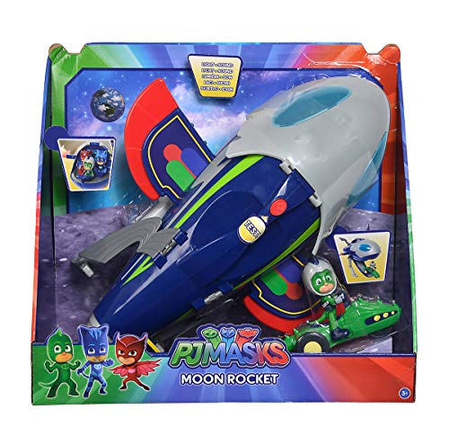 Simba 109402369 PJ Masks Super Moon - Juego de cohetes , color/modelo surtido