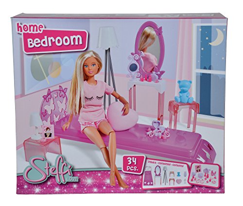 Simba-5738565 Dormitorio para muñeca 29cm, Color (104663232)