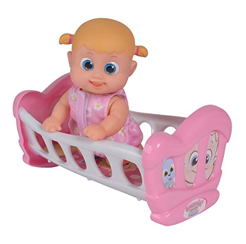 Simba- Bouncin Babies Little Bonny mit Wiege Cuna, Color 1, Talla única (105143325)