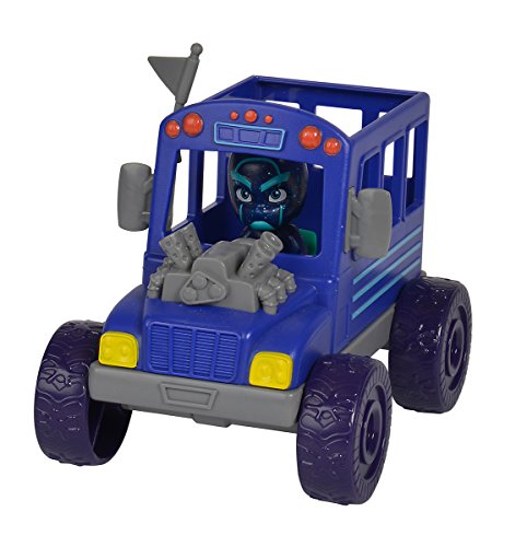 Simba- PJ Masks Ninja mit Bus Figura de acción. (109402228) , color/modelo surtido