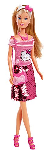 Simba- Steffi, Hello Kitty Muñecas, Multicolor (109283010)