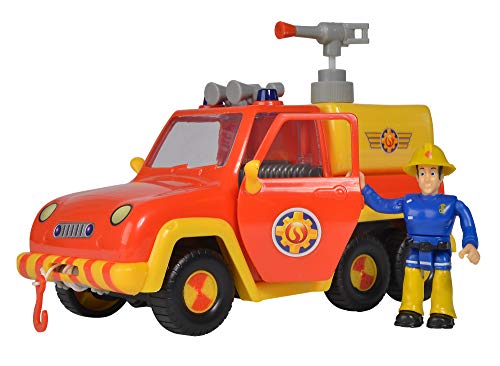 Simba Toys 109257656 Sam El Bombero - Camioneta Venus con Figura