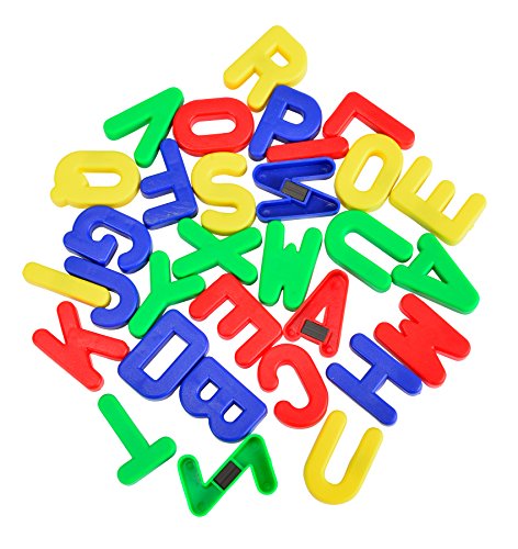 Simba Toys- Set Letras Magnéticas, 3.2 cm, 31 Piezas Mayúsculas (4591456)