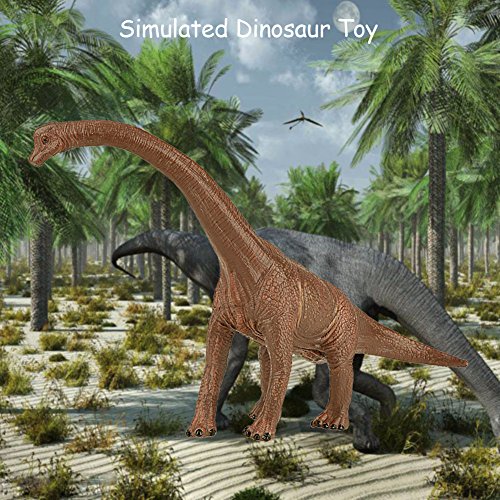 Simlug Dinosaurio Brachiosaurus de PVC de Alta simulación vívida, colección de Juguetes realistas para niños, Regalos de cumpleaños para niños pequeños