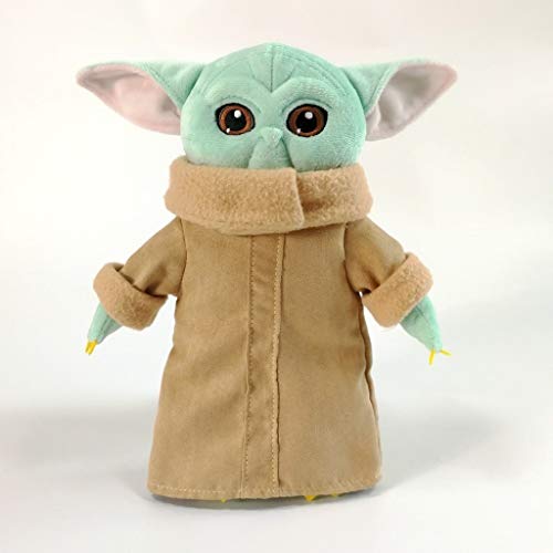 siqiwl Peluche 30cm Star Wars Force Awakens Baby Yoda Juguetes De Peluche De Dibujos Animados Peluche Linda Estrella Sabiduría Maestro Chico Juguete De Peluche para Niños