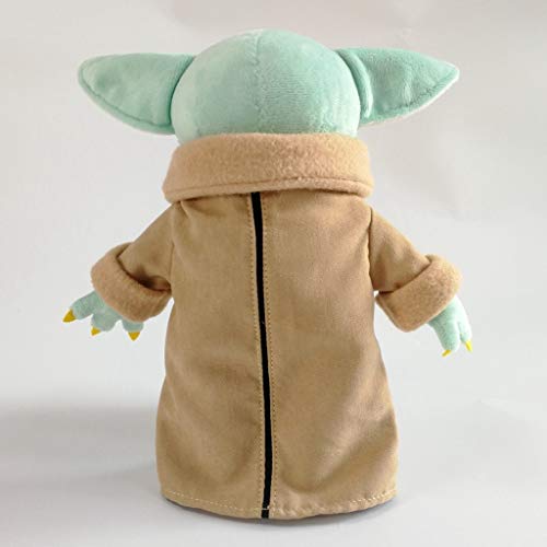 siqiwl Peluche 30cm Star Wars Force Awakens Baby Yoda Juguetes De Peluche De Dibujos Animados Peluche Linda Estrella Sabiduría Maestro Chico Juguete De Peluche para Niños