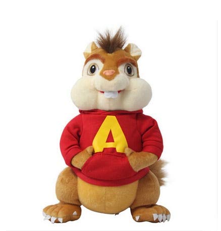 siqiwl Peluche Alvin Y Las Ardillas Muñeco De Peluche Figura De Anime Ardillas Alvin Juguetes De Peluche 36cm