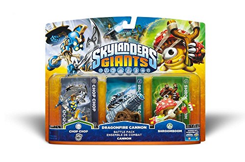 Skylanders: Giants - Pack Battle: Chop Chop + Shroomboom + Cannon Piece