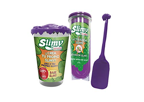 Slimy Creations Original Slime Coleccionable, color verde/dorado/púrpura (Fábrica de Juguetes 41309) , color/modelo surtido