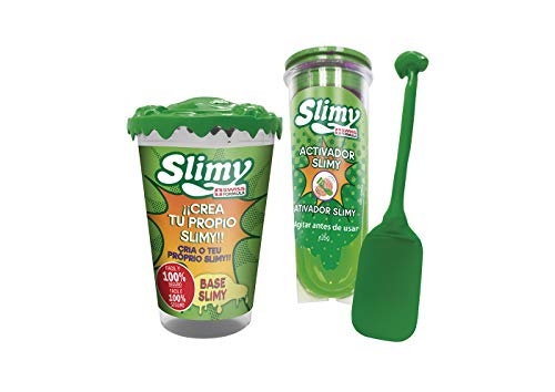 Slimy Creations Original Slime Coleccionable, color verde/dorado/púrpura (Fábrica de Juguetes 41309) , color/modelo surtido