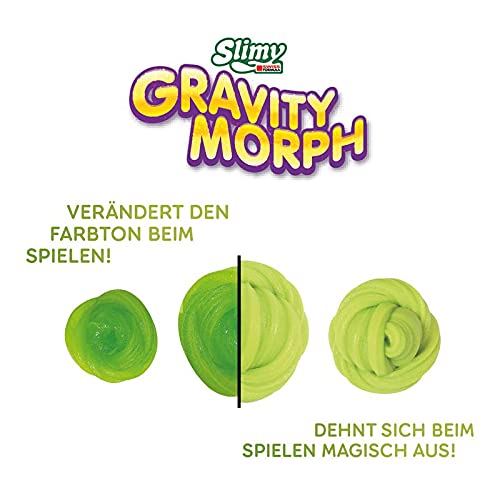 Slimy Masilla de juego Gravity Morph de 160 g en color rosa | La Wow de Slimy – The Original | Diversión única Slime