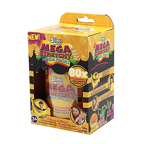 Slimy Mega-Stretchy - Masilla para jugar Slimy en neón, 500 g