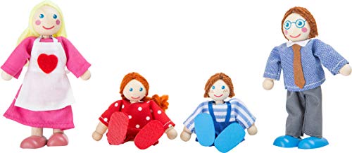 Small Foot 10320 Family Bendy Dolls