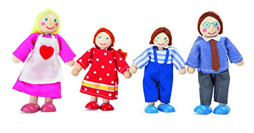 Small Foot 10320 Family Bendy Dolls