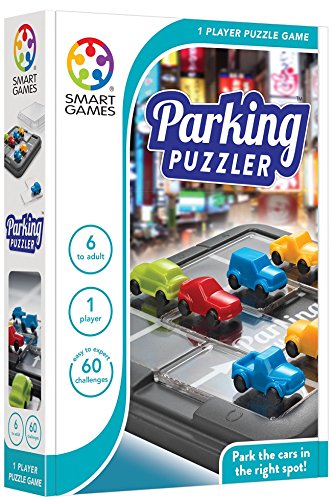 Smart Games-SG434ES cars Parking Puzzle, multicolor (Lúdilo SG434ES)