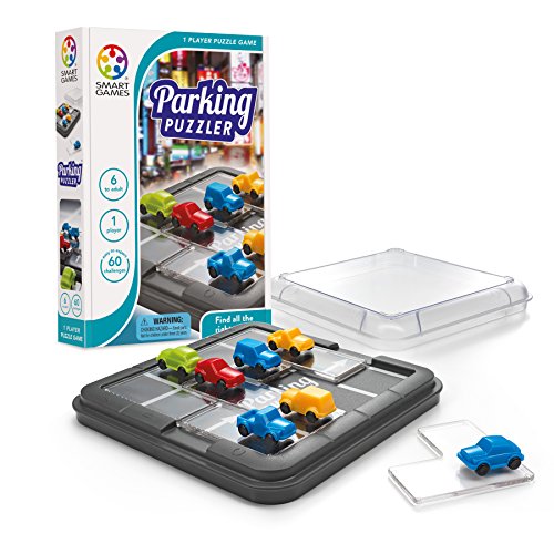 Smart Games-SG434ES cars Parking Puzzle, multicolor (Lúdilo SG434ES)