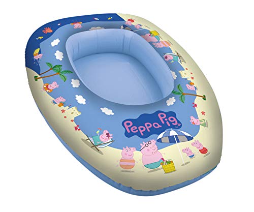 Smart Planet Piscina infantil con forma de barca, hinchable, 80 x 54 x 22 cm