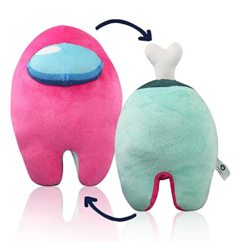 smartpillow Among us Cuddly Toy – Reversible Among us Plush Toy – Bonito tirón de doble cara entre nosotros – Regalos para niños y niñas – Disponible en colores