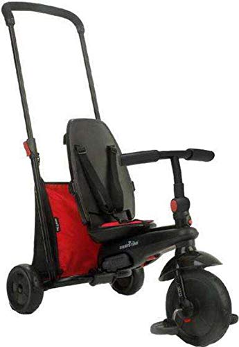 smarTrike 6-in-1 Folding Trike 400 Series, Red Triciclo Plegable (6 en 1), Color Rojo, Rosso, 97L x 48W x 100H cm (8473)