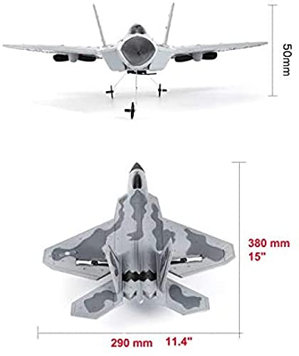 Smile Diary Mini RC F22 F-22 Raptor Modelo Juguete Drone EPP Control Remoto RC Avión RTF Niños F22 Juguete Jet Fighter Modelo Principiante