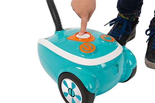 Smoby 330216 - Aspirador electrónico con Ruido de aspiración, Pilas Incluidas, Juguete para niños