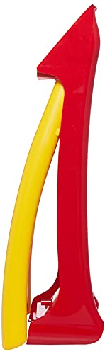 Smoby Cars 3 - Tobogán de Plástico para Niños de 2-4 Años, Rojo y Amarillo, XS, 125 x 50 x 75 cm (820613)