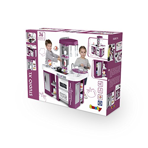 Smoby - Cocina Studio XL, Color Morado (24129)