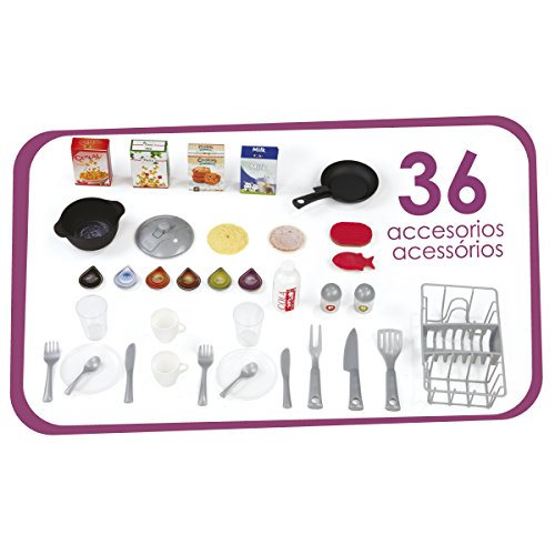 Smoby - Cocina Studio XL, Color Morado (24129)