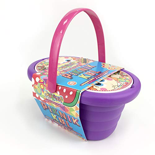 Smoby Distroller Cesta Picnic Chamoy, Color Morado (310587)