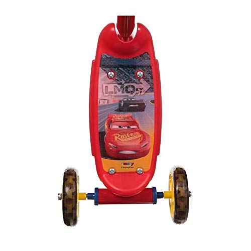 Smoby Patinete con 3 Ruedas, diseño Cars 3 (Simba Toys 750154)