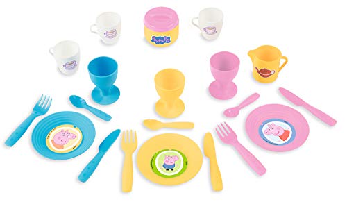 Smoby - Peppa Pig Cesta Picnic, 21 accesorios (Smoby 310589)