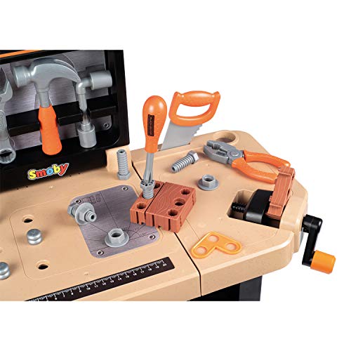 Smoby - Taller de Trabajo Plegable Black and Decker, para Niños a partir de 3 Años - 60 x 30 x 78 cm (Ancho x Fondo x Alto)