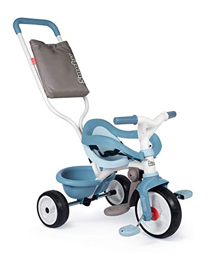 Smoby- Triciclo Be Move Confort Azul (740414), Color