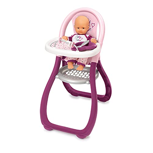 Smoby-Trona Baby Nurse para muñecos bebé 220342, color rosa , color/modelo surtido