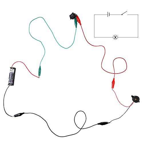 Sntieecr Kit de Motor de Circuito Eléctrico, Kits de Aprendizaje Educativo y Experimentos Científicos para Niños DIY Stem Proyecto de Ingeniería