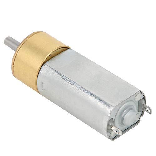 Socobeta Motor DC12V, motor de engranaje de alta resistencia a la torsión de alta temperatura para manualidades para la industria para exteriores (600 RPM)