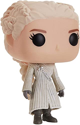 Softeam Funko Pop Vinyl TV Juego de Tronos S8 – Daenerys (White Coat), Multicolor, Unica (28888_1)