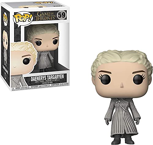 Softeam Funko Pop Vinyl TV Juego de Tronos S8 – Daenerys (White Coat), Multicolor, Unica (28888_1)