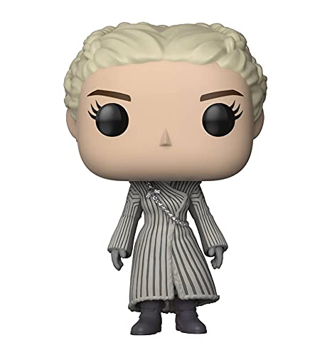 Softeam Funko Pop Vinyl TV Juego de Tronos S8 – Daenerys (White Coat), Multicolor, Unica (28888_1)