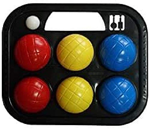 Softee 0009763 Juego 6 Bolas Petanca, Multicolor, S