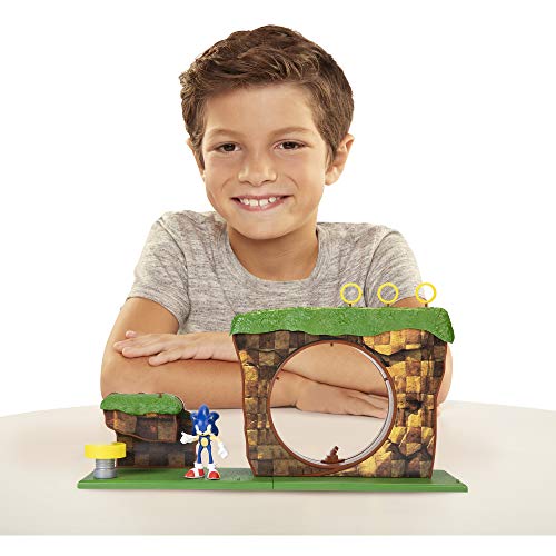 Sonic - Playset La Colina Verde (Green Hill Zone)