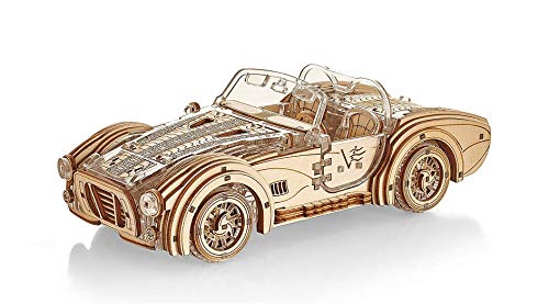 Speedster V2 Veter modelos de plástico de madera 3D rompecabezas para adultos DIY STEM juguetes Hobby regalo modelado kit rompecabezas mecánicos