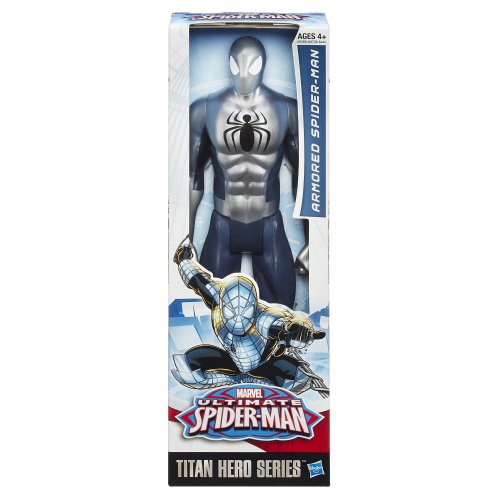 Spider-Man Figura blindada de Marvel Ultimate Titan Hero Series – 30 cm