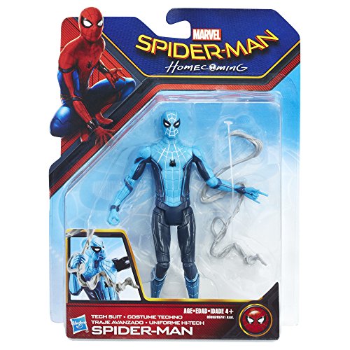 Spider-Man: Homecoming Tech Suit Figura Spider-Man, 6 Pulgadas