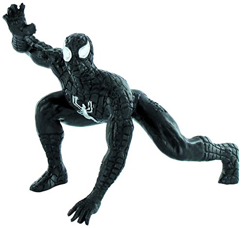 Spiderman - Figura agachada, Color Negro (Comansi 96016)