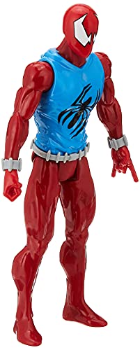 Spiderman- Figura de acción Titan del Personaje Scarlet Spider (Hasbro E85215X0)